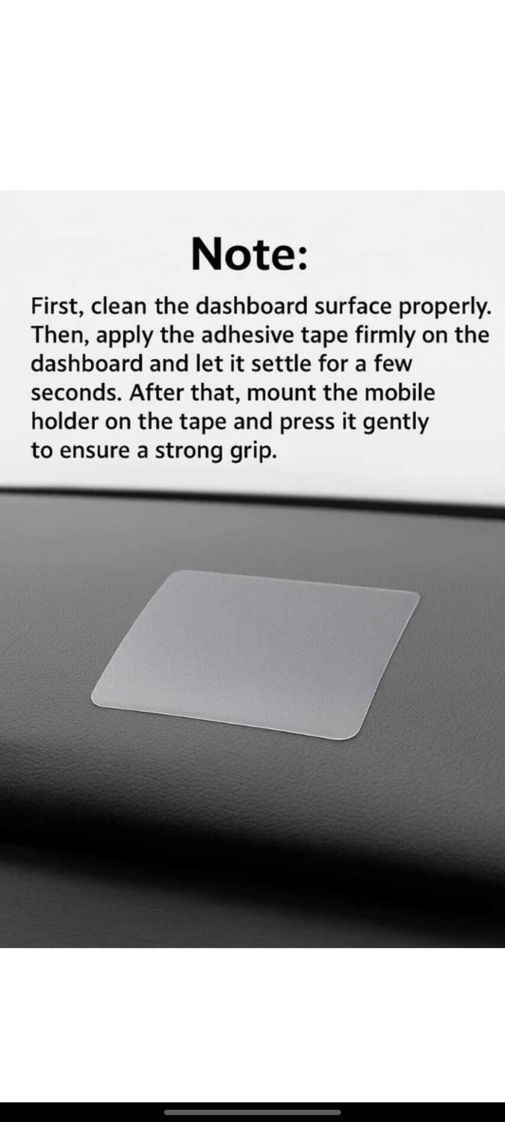 Vacuum Ultra Suction Magnetic Phone Holder for Car, Foldable Mobile Holder with Easy Secure Grip Compatible with Mag Saf Car Mount, Windshield, Dashboard, Mirror (with Arm